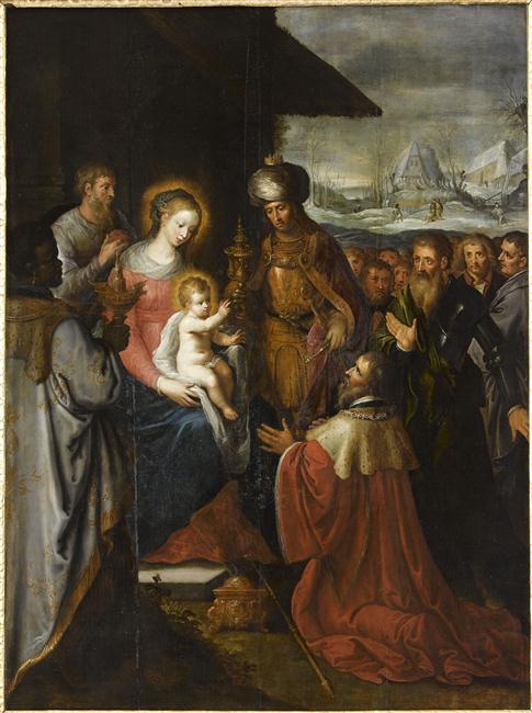Une œuvre d'art : l'Adoration des Mages