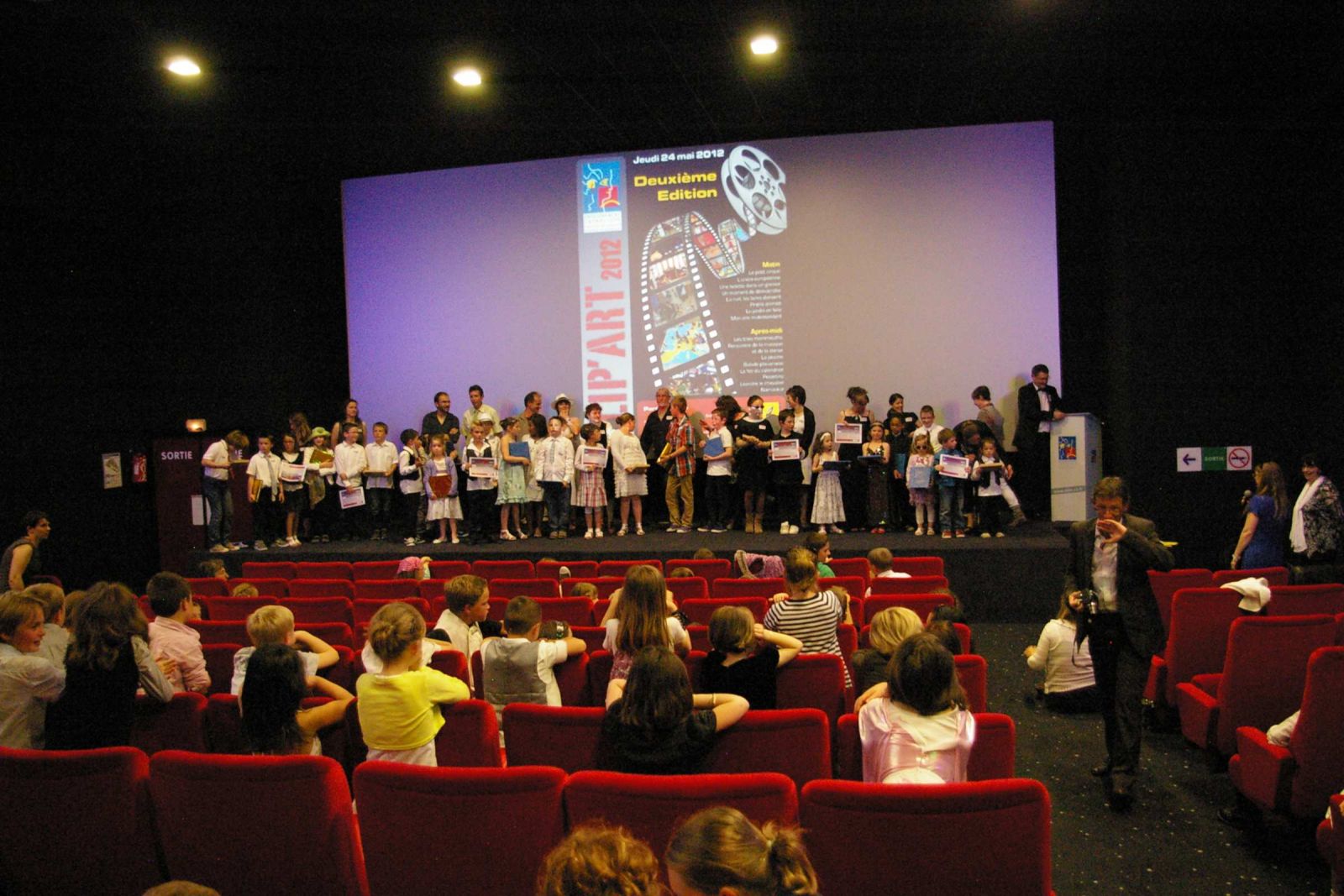 Création d'un film d'animation : "un moment de démocratie"