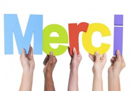 Textes à méditer : Merci...Merci...Merci...