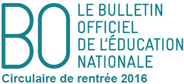 La circulaire de rentrée 2016